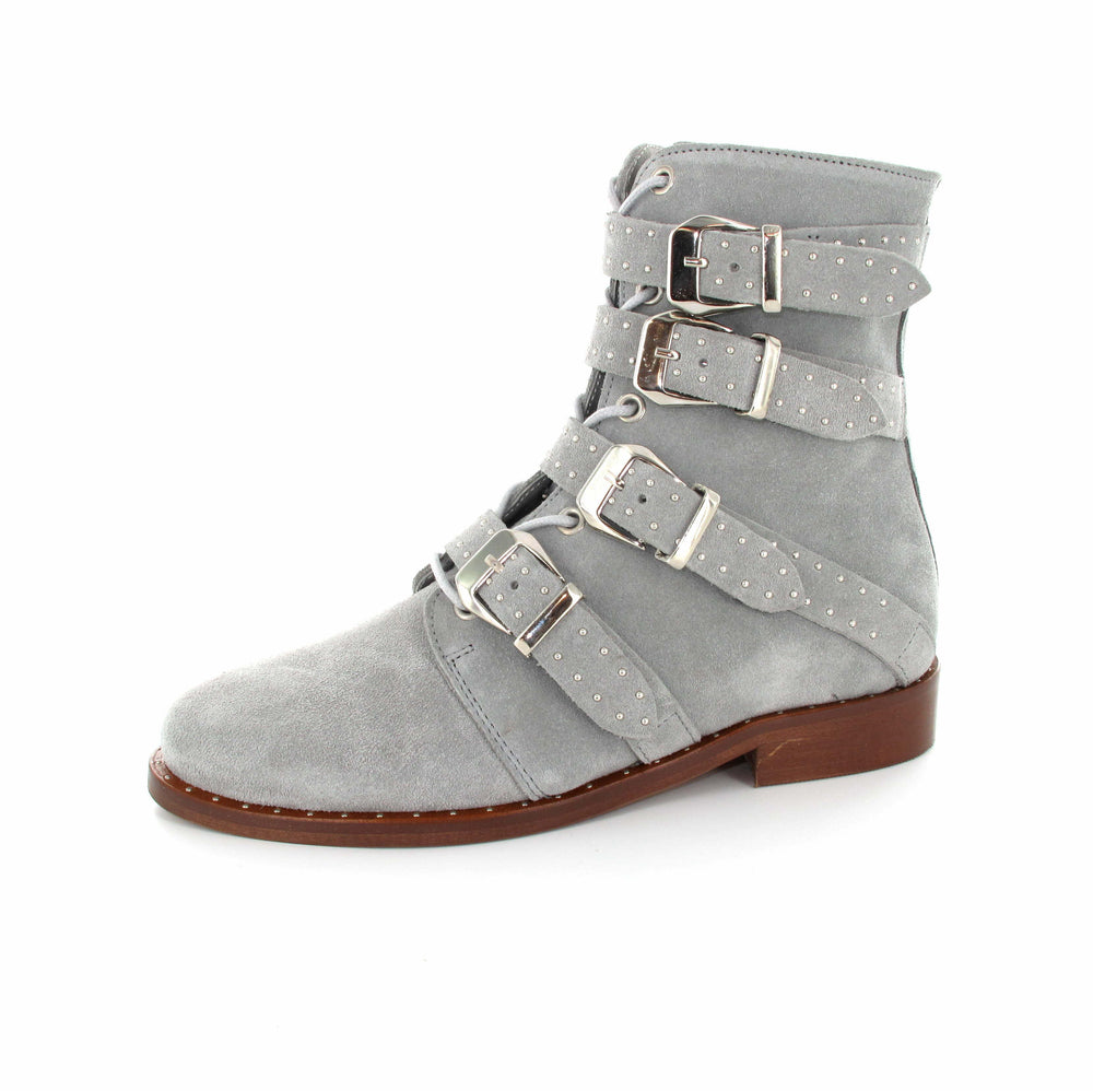 Bottines, Gris