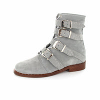 Bottines, Gris