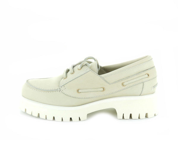 Chaussures à lacets, Beige clair