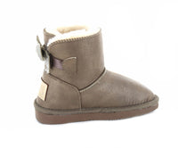 Bottes doublées, taupe