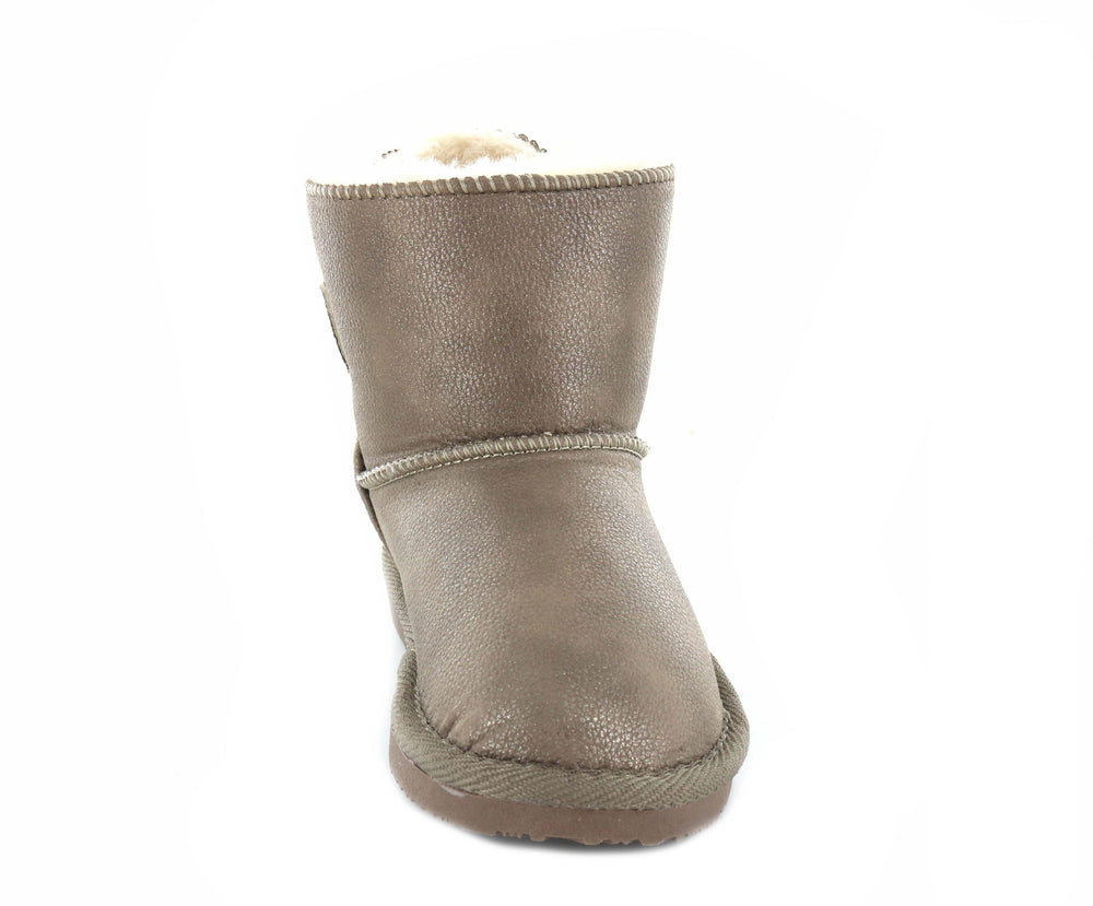 Bottes doublées, taupe