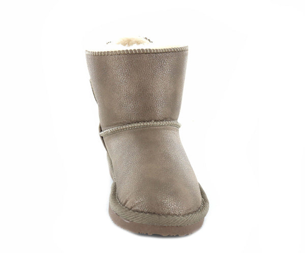 Bottes doublées, taupe