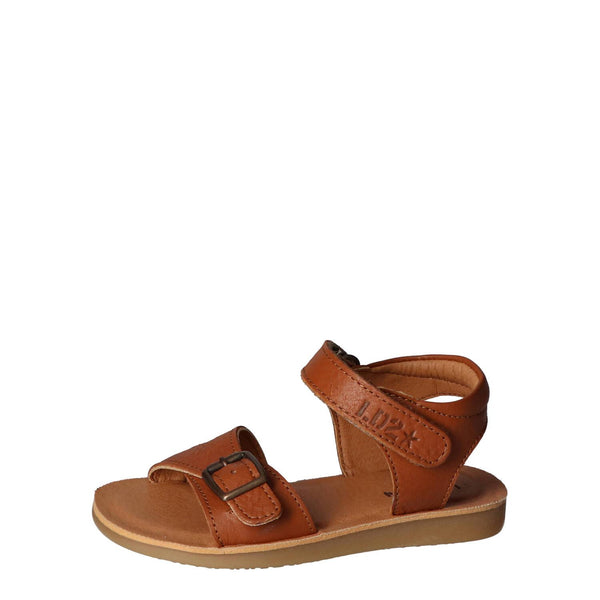 Sandalen, Cognac