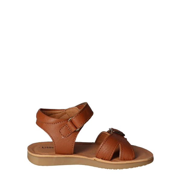 Sandalen, Cognac