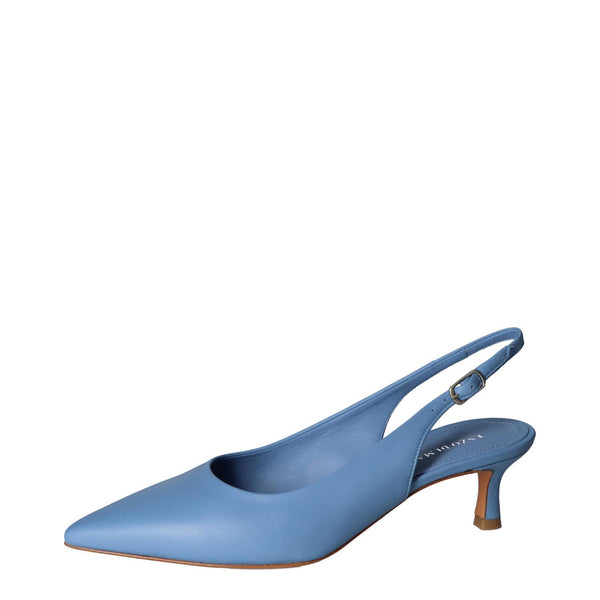 Slingback, Blauw