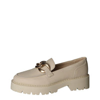 Mocassins, beige clair