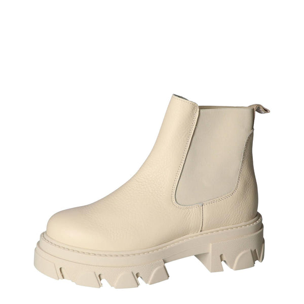 Bottines, Beige Clair