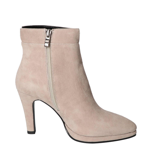 Bottines, Beige Clair