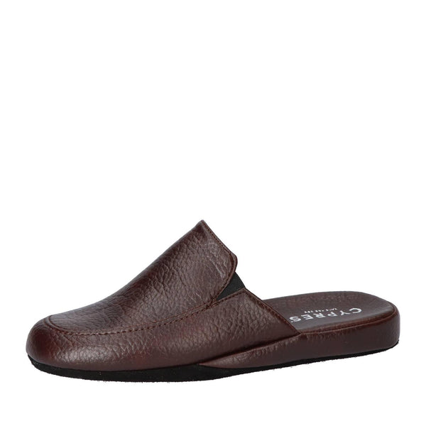 Chaussons, marron foncé