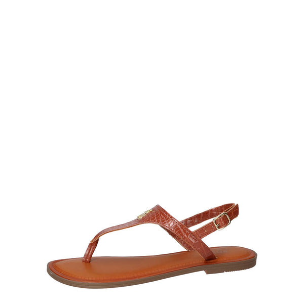 Sandalen, Cognac