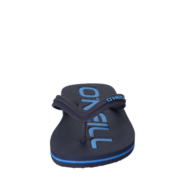 Slippers, Blauw