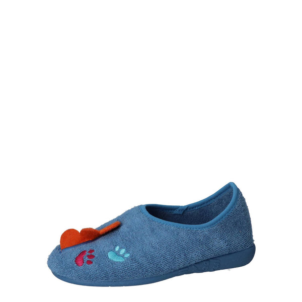 Chaussons, Bleu