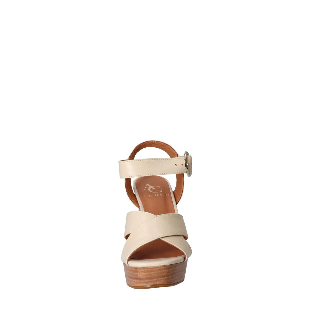 Sandales, beige clair