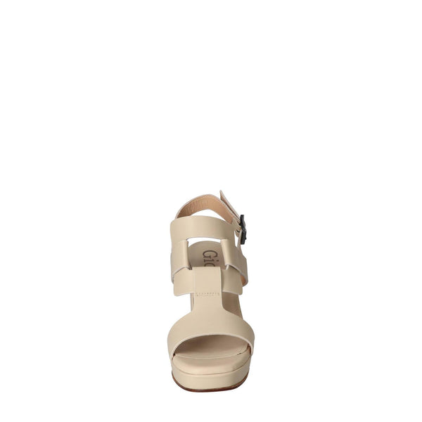 Sandales, beige clair