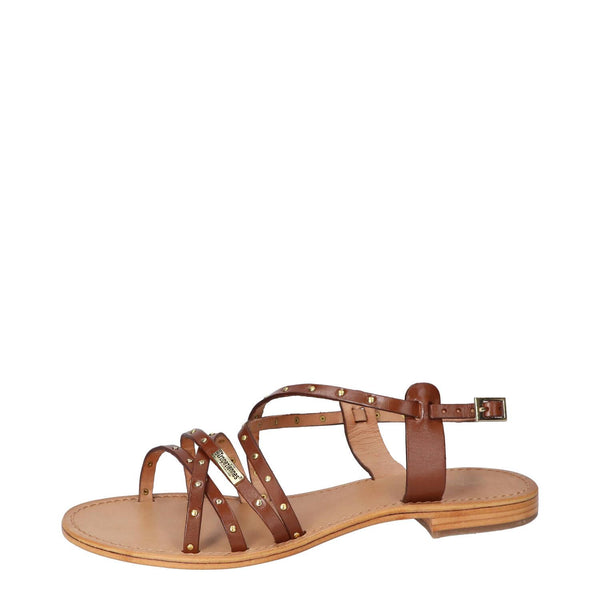 Sandalen, Cognac