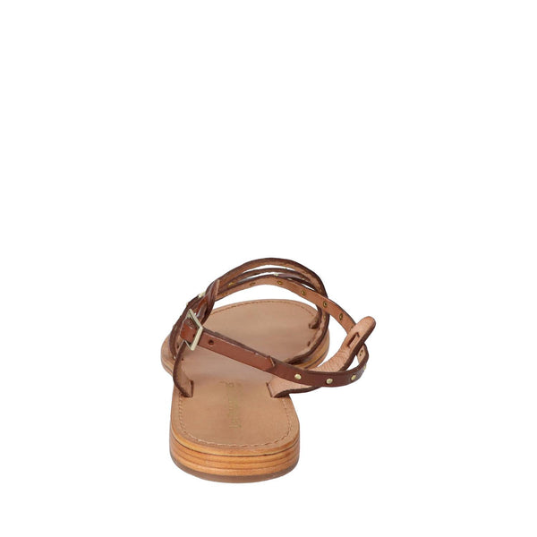 Sandalen, Cognac