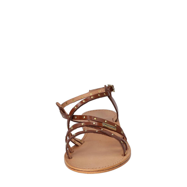 Sandalen, Cognac