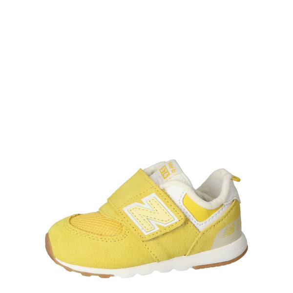 Baskets Velcro, jaune