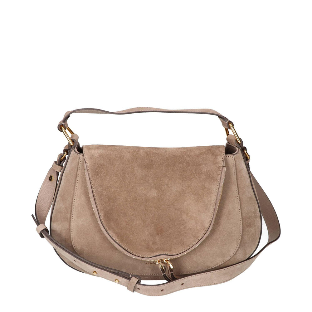 Crossbody Tassen, Taupe