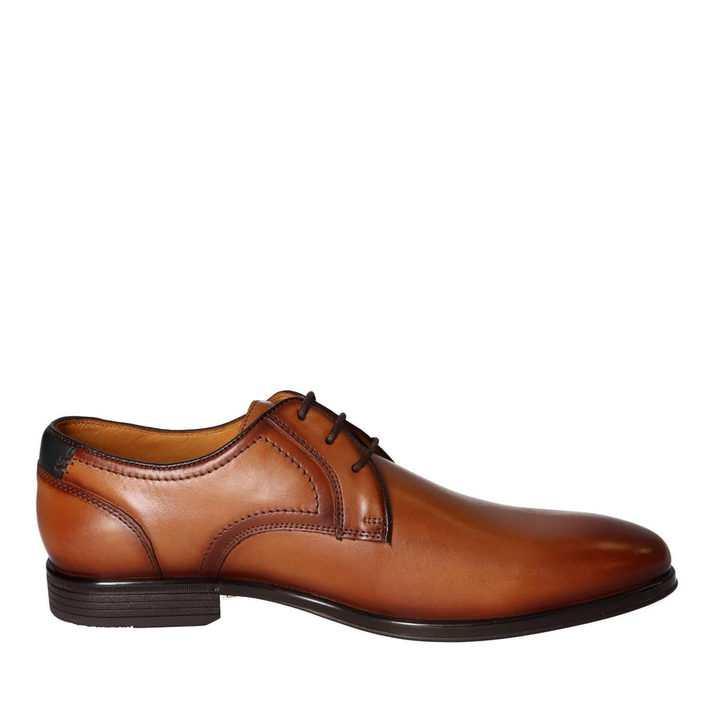 Veterschoenen, Cognac