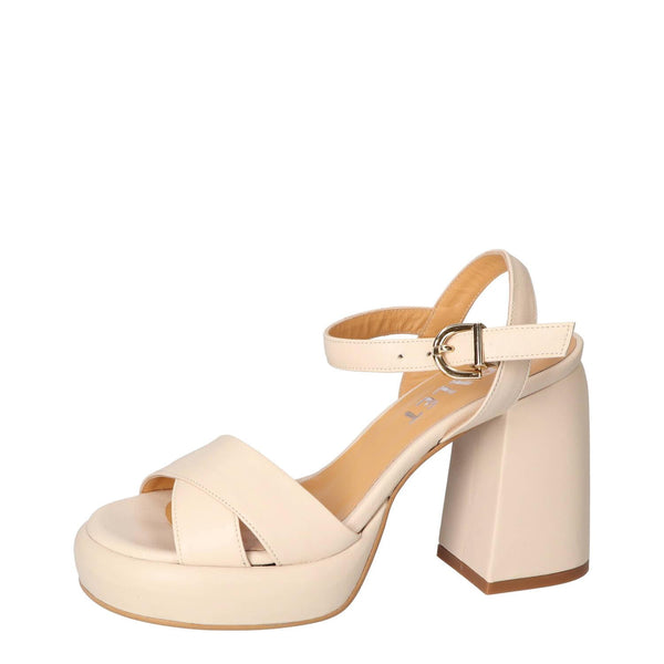 Sandales, beige clair