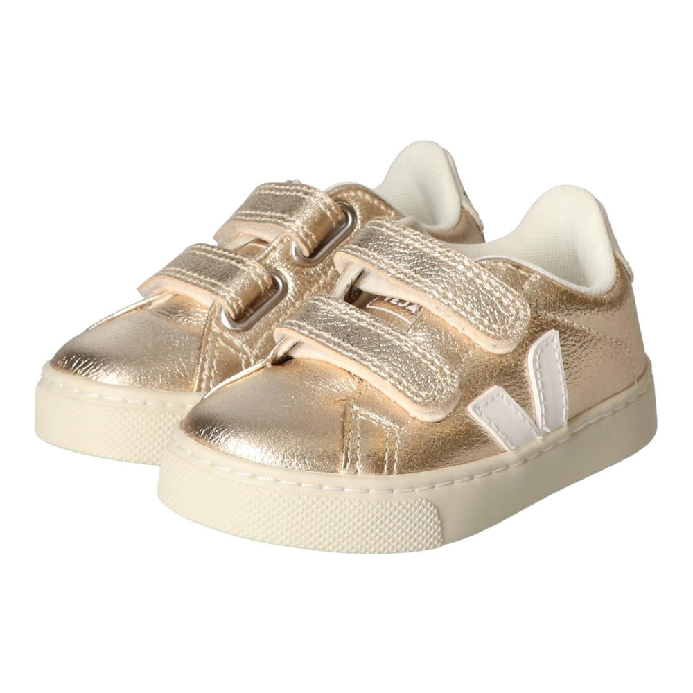 Sneakers Velcro, Goud