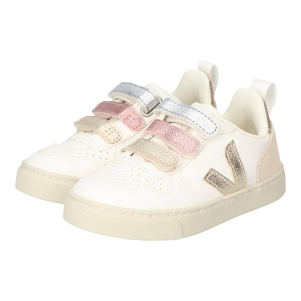 Baskets Velcro, blanc