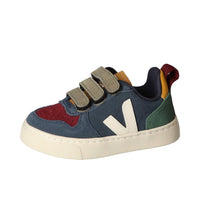 Baskets Velcro, multicolore