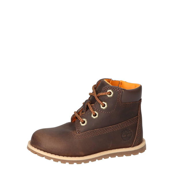 Bottines, marron foncé