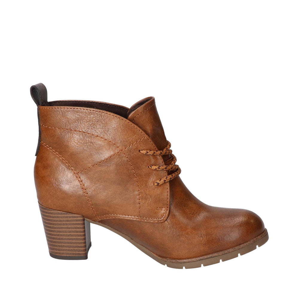 Booties, Cognac