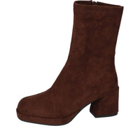 Bottines, marron foncé