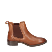 Booties, Cognac