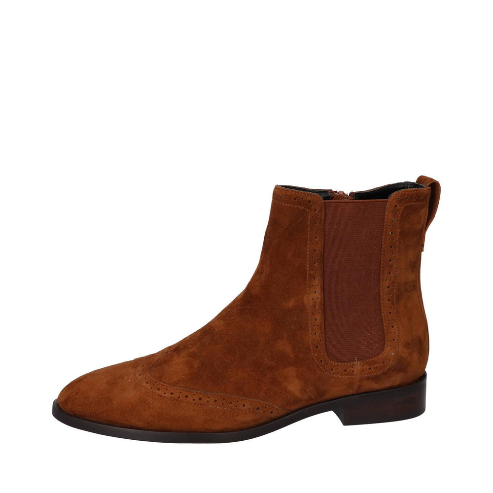 Booties, Cognac