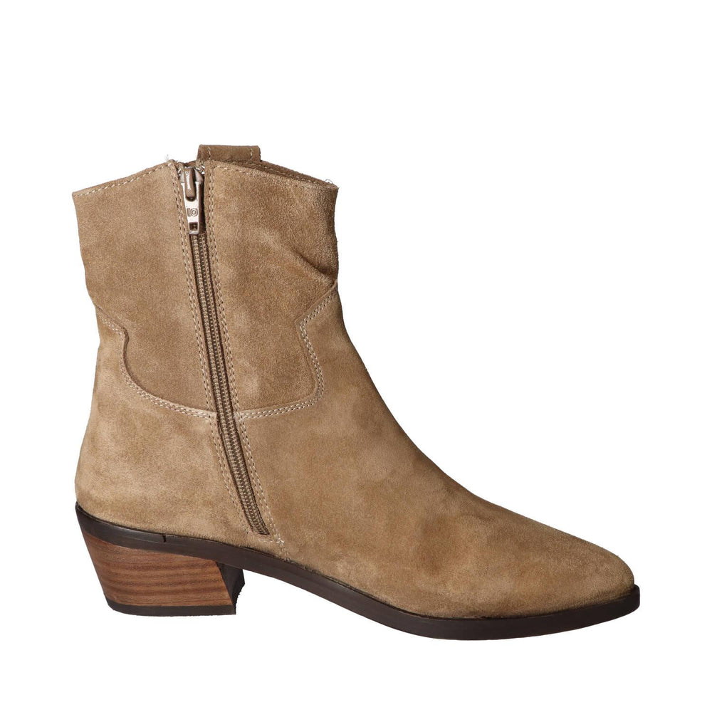 Booties, Taupe