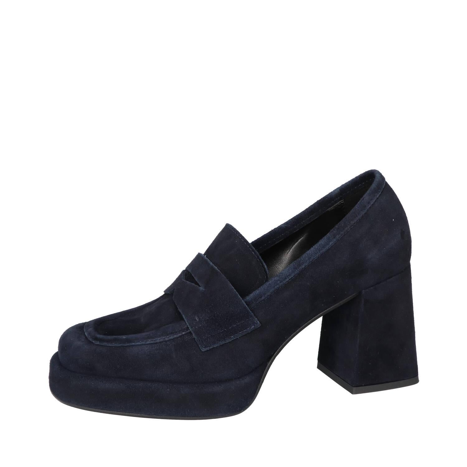 Pumps discount blauw leer