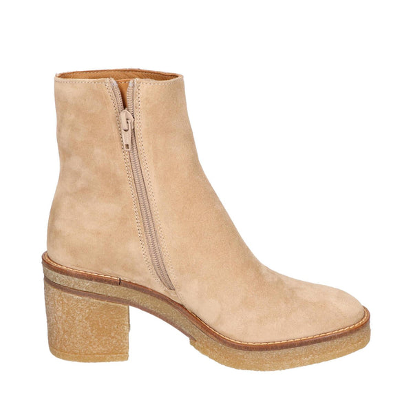 Bottines, Beige Clair