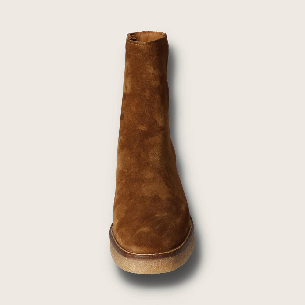 Booties, Cognac