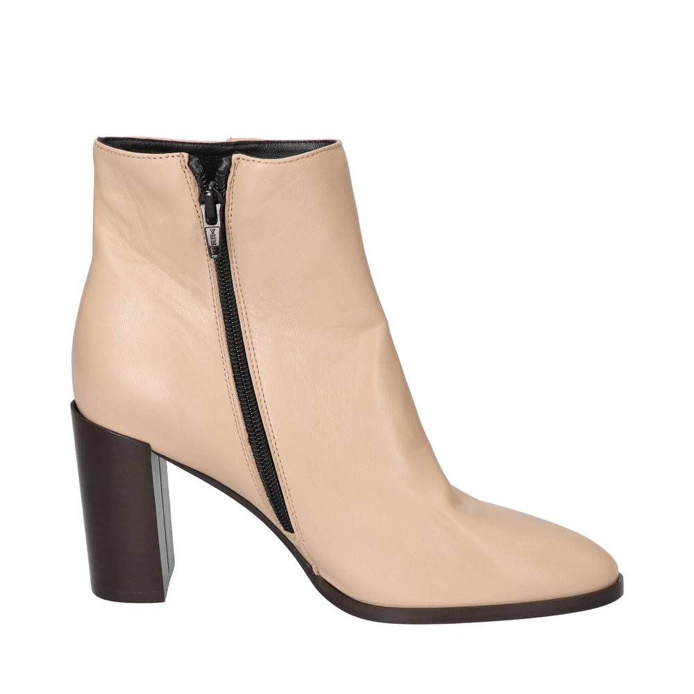 Bottines, Beige Clair