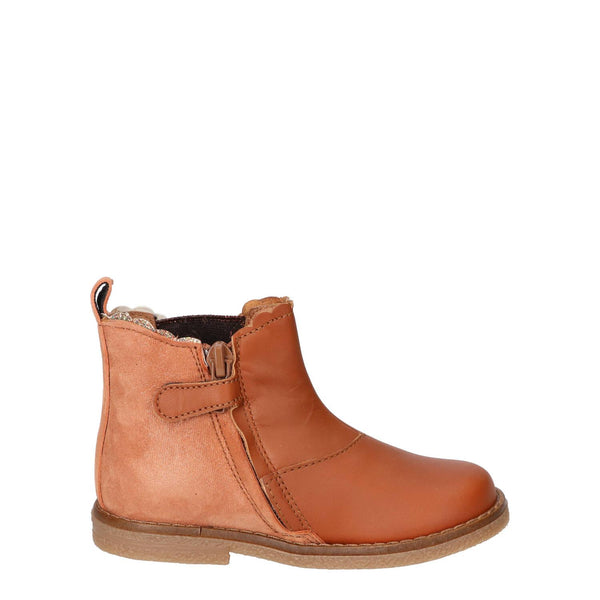 Booties, Cognac