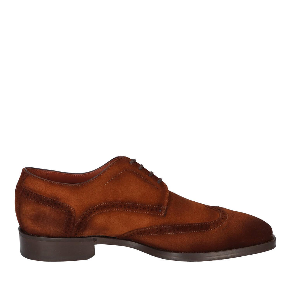 Veterschoenen, Cognac