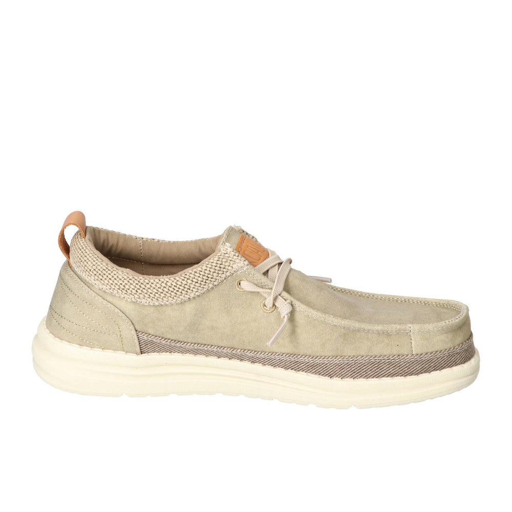 Veterschoenen, Lichtbeige