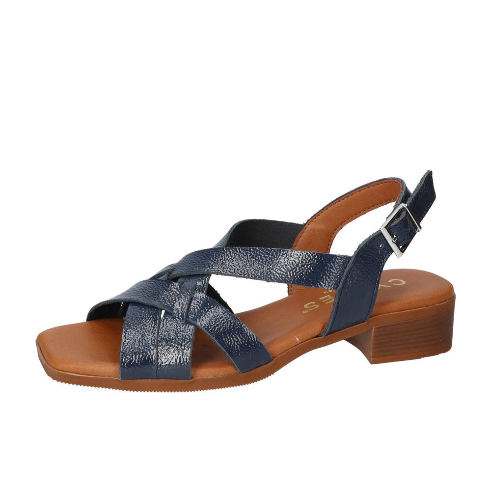 Sandalen, Blauw