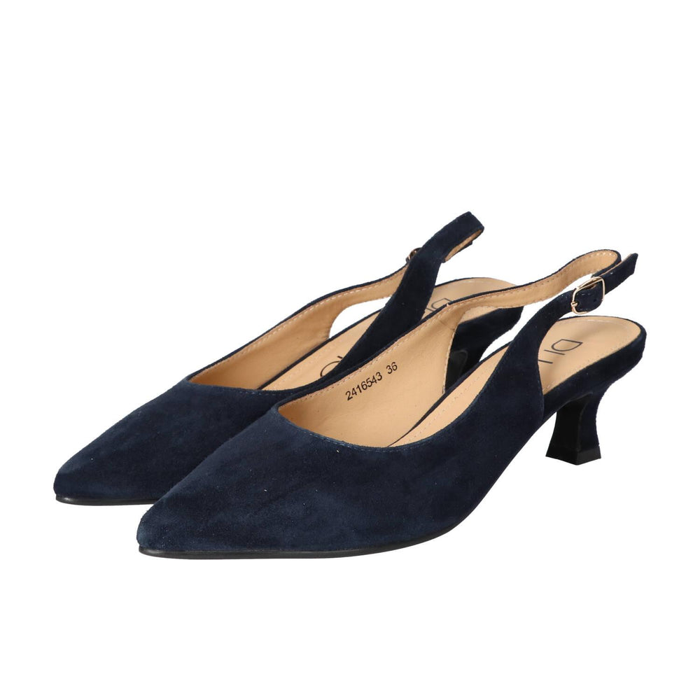 Slingback, Blauw