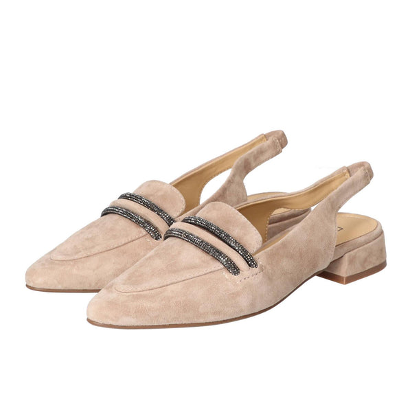 Slingback, Lichtbeige