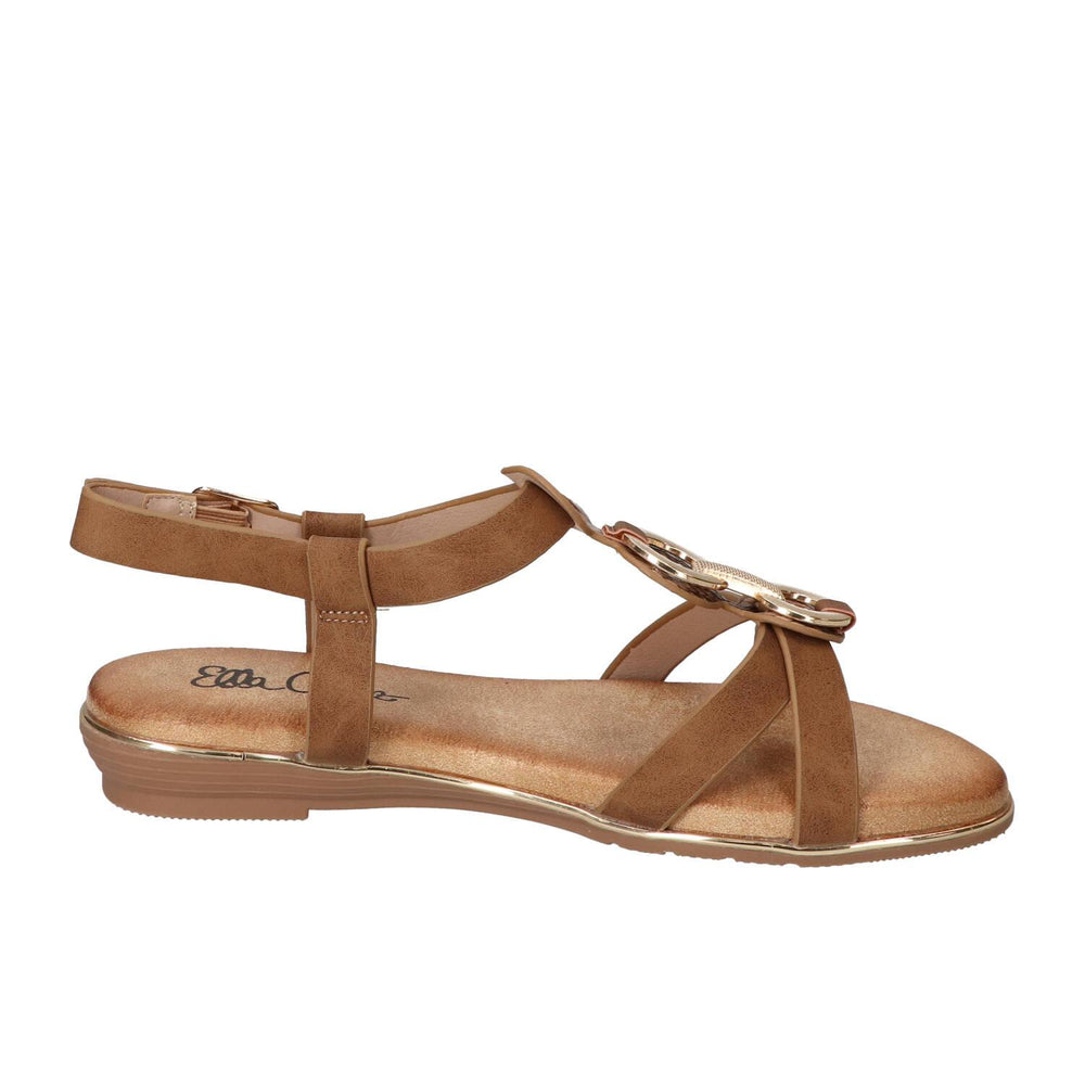 Sandalen, Cognac