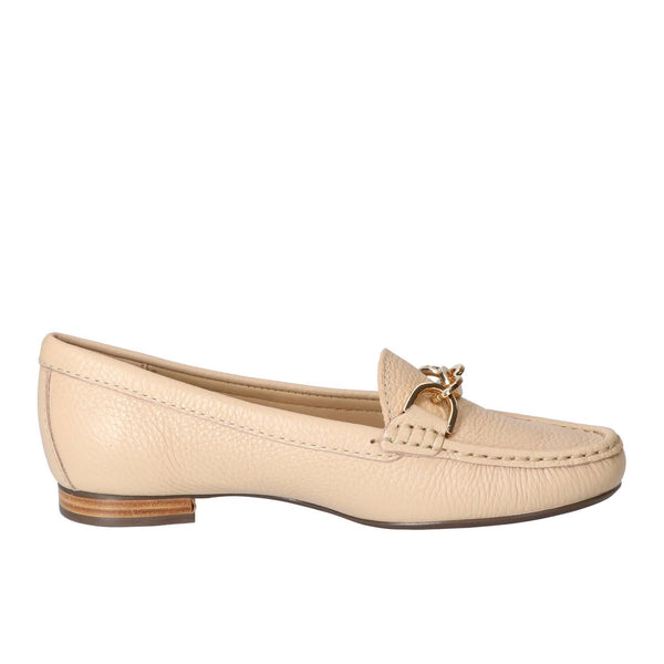 Chaussures à enfiler, Beige clair