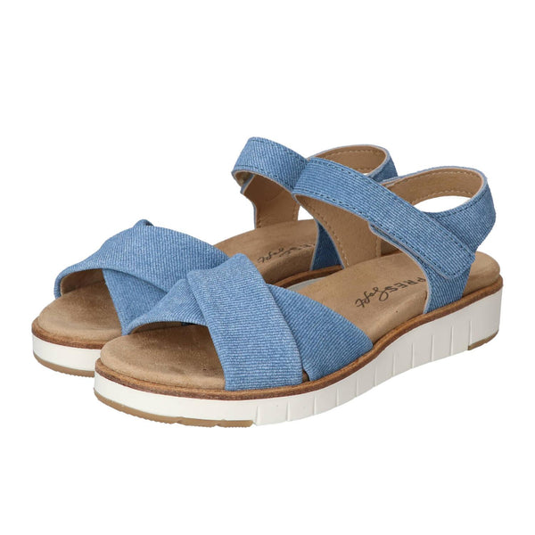 Sandales, bleu clair