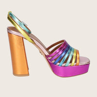 Sandales, multicolore