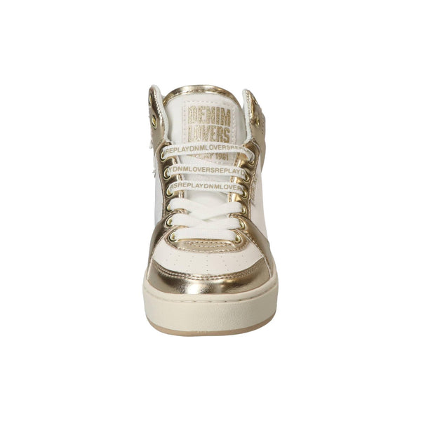 Sneakers Veter, Goud