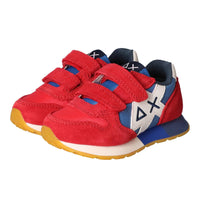 Sneakers Velcro, Rood